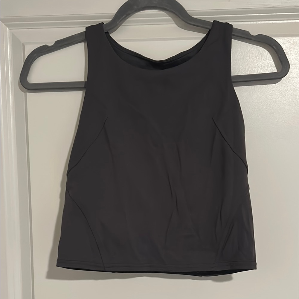 Women's Black Sleeveless Top